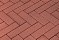 Тротуарная плитка 342 МЗ Паркет 240x80x60 мм Красный