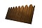 Профнастил С10B фигурный 0,45 Print-Double Golden Wood