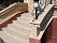 Клинкерная ступень флорентинер Stroeher Keraplatte Aera 722 paglio 340x294x12 мм