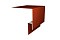 Планка околооконная сложная 200х75х18 (j-фаска) 0,45 PE с пленкой RAL 2004 оранжевый