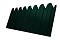 Профнастил С10B фигурный 0,5 Satin RAL 6005 зеленый мох