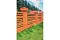 Штакетник М-образный А 0,45 PE RAL 8017 шоколад