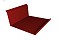Планка примыкания нижняя 20х122х260х15 0,5 Satin с пленкой RAL 3011 коричнево-красный