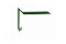 Планка ветровая для мягкой кровли 100х20х70 0,4 PE с пленкой RAL 6005 зеленый мох