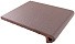 Ступень фронтальная CAÑADA GRES Natura 017 Brown 244x330 мм R11
