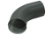 Колено стока Optima Matt 90мм RAL 7024