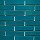 Клинкерный кирпич Vandersanden Z2 сине-зеленый, NF 2 тычка и ложок