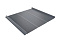 Кликфальц Line 0,5 Satin с пленкой RAL 9006