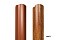 Штакетник М-образный А 0,45 Print Twincolor Choco Wood