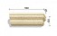 Угловой элемент для наличников и карнизов White Hills Тиволи 726-12, 500*65*130