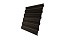 Профнастил С20А Grand Line 0,5 Velur20 RR 32 темно-коричневый