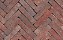 Клинкерная тротуарная брусчатка Penter Ruston tumbled, 200*50*65 мм