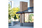 Фальц двойной стоячий Line 0,5 Satin с пленкой на замках RAL 8004 терракота